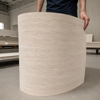 Dalles de pierre décoratives extérieures modernes en quartz naturel souple et flexible, grandes dalles en porcelaine, écologiques et résistantes au feu
