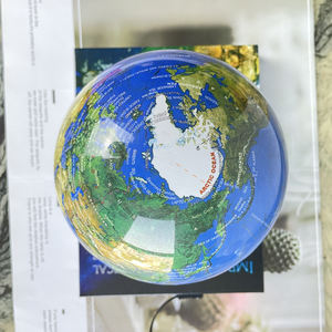 Globe terrestre flottant à lévitation magnétique HCNT, design moderne, avec contrôle tactile LED rotatif, pour l'éducation des enfants - Product Image 5