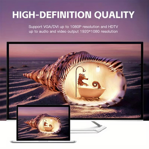 <span class=keywords><strong>Adaptateur</strong></span> Convertisseur DP 3-en-1 Mâle-Femelle 4K, Prise en Charge 1080P pour Moniteur, Ordinateur, Projecteur, PVC, <span class=keywords><strong>USB</strong></span> Type <span class=keywords><strong>C</strong></span>, <span class=keywords><strong>HDMI</strong></span>, DVI, <span class=keywords><strong>VGA</strong></span>, Entrée DP/Cuivre - Product Image 6