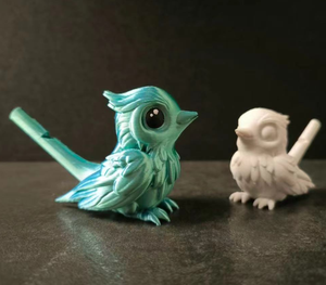 Fischietto per Uccelli Stampato in 3D in PLA Ecologico, Tono Regolabile in Base al Volume d'Acqua per Addestramento Uccelli - Product Image 6