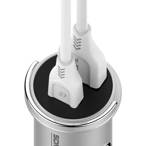 <span class=keywords><strong>Chargeur</strong></span> de voiture portable SOMOSTEL SMS-<span class=keywords><strong>A40</strong></span> en alliage d'aluminium, mini 30W, avec anneau de traction, charge rapide, <span class=keywords><strong>chargeur</strong></span> de batterie de voiture - Product Image 4