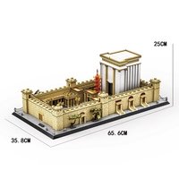 Wange 7216 2025 Nuevo Modelo MOC de Arquitectura Famosa, Construcción Cultural, Juguetes DIY para Niños, Set de Bloques de Construcción de Regalo
