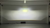 Phare LED MXB LM 3 pouces à quatre boules de dragon, 100W 12V, faisceau haut/bas, universel pour moto et voiture tout-terrain