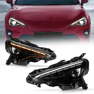 Archaic Full LED Front Lamp For Toyota 86 2012-2021 Starting Sequential Scion FR-S Subaru BRZ GT86 FT86 Headlights Assembly