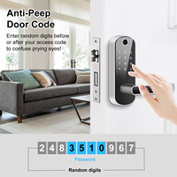 Kunci Pintu Digital Kasman Source Price American Style, Smartlock Sidik Jari, Kartu, Tuya Tt Lock untuk Pintu