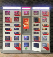 Distributeur automatique intelligent à grille, vente en gros d'usine, armoire à grille, distributeur automatique de jouets et de chaussures, luxe, grande capacité