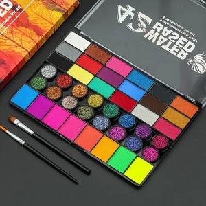 <span class=keywords><strong>Kit</strong></span> de peinture de visage fluorescent et perlé de 42 couleurs pour les fêtes d'enfants <span class=keywords><strong>Carnaval</strong></span> et Halloween Fournitures de gros - Product Image 6