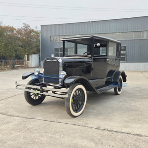 Voiture de tourisme classique électrique rétro noire de luxe sur mesure, best-seller au meilleur prix, idéale pour les voyages - Product Image 1