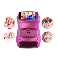 Machine de séchage de vernis à ongles professionnelle 2 en 1 imprimante numérique mobile pour ongles imprimante d'art d'autocollant d'ongle numérique 3d
