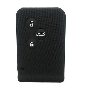 CRH voiture télécommande porte-clés étui en Silicone adapté pour Renault Clio Logan Megane <span class=keywords><strong>2</strong></span> 3 Koleos trafic captur grand <span class=keywords><strong>scenic</strong></span> 3 accessoires - Product Image 2