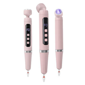 2 in 1 tragbare elektrische Nagel bohrmaschine mit UV-Lampe, kabellose Nagel bohrmaschine elektrische Feile, wiederauf lad bares Maniküre-Pediküre-Werkzeug für den Salon - Product Image 1