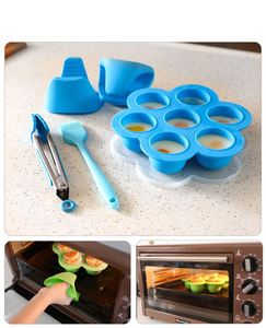 <b>Flexible</b> BPA Free Food Grade Material Ideal Silicone Ice Maker Small Capacity Silicone Ice Tray 7 Grid Mold - Product Image 5