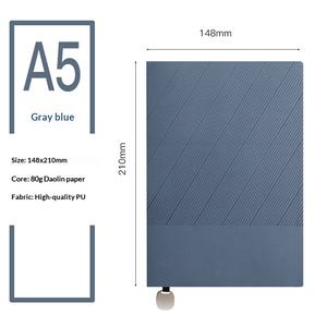 Customized Gift A5 Business Leather Hardcover <b>Notebook</b> Office High-Value Appearance Diary Stationery Wholesale <b>Thick</b> Notepad - Product Image 4