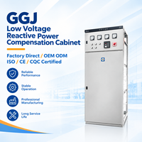 Armoire de compensation de puissance réactive à KVAR élevé, personnalisée, avec banque de condensateurs automatique pour l'alimentation industrielle – Vente directe usine GGJ