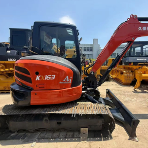 รถขุดขนาดเล็ก <span class=keywords><strong>Kubota</strong></span> KX163 มือสอง รุ่นปี 2024 บุ้งกี๋ขนาด 0.6 เมตร กำลัง 40.5 กิโลวัตต์ พร้อมหัวเจาะและฟันอะไหล่ - Product Image 2