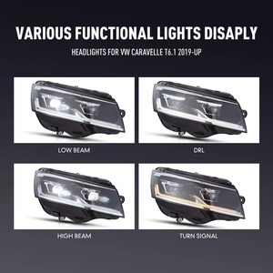 Phares HETOP Caravelle <span class=keywords><strong>T6</strong></span> 2016-2020 : Amélioration LED avec lentille, accessoires auto, vente chaude, Plug and Play, DRL pour <span class=keywords><strong>Volkswagen</strong></span> - Product Image 3