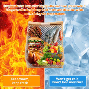 BBQ <b>Blanket</b> Resting Meat Reusable Insulated Aluminum Foil Film DuPont Paper Eco-Friendly Meat Resting Bag Outdoor Insulated - Product Image 5