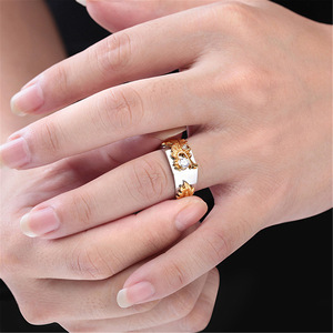Retro S925 plateado dragón anillo Feng Shui valientes tropas riqueza suerte tallado abierto Ajustable anillos joyería para Mujeres Hombres - Product Image 3