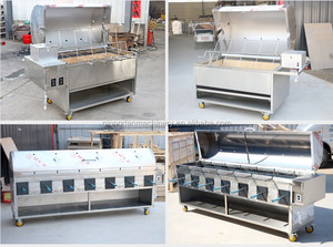 Attrezzature per Barbecue a 4 fuochi a Gas in acciaio inox Barbecue griglia per interni all'aperto da campeggio torrefazione da forno carbone riscaldamento a Gas - Product Image 6
