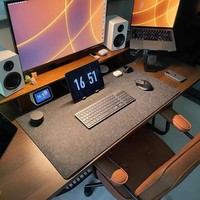 Tapis de bureau en feutre |   Tapis d'ordinateur pour bureau |   Grand tapis de souris et de clavier en feutre |   Protecteur de bureau pour le bureau