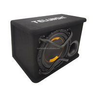 Haut-parleurs de caisson de basses de voiture de 10 pouces, RMS 500W avec boîtier, basses puissantes et profondes, DVC 10 pouces, haut-parleurs de caisson de basses passifs pour voiture