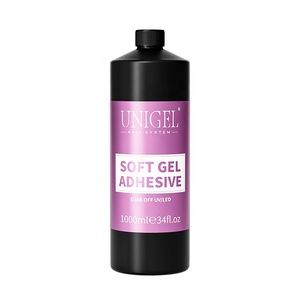 Unigel Venta al por mayor Materia prima KG Paquete Prensa en pegamento para uñas Logotipo personalizado Puntas de uñas súper adhesivas <span class=keywords><strong>Gel</strong></span> suave - Product Image 2