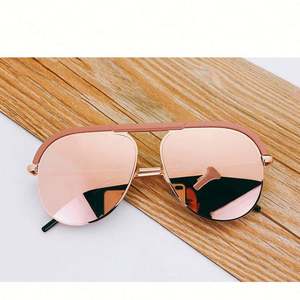 Gafas de Sol Ovaladas de Lujo Vintage para Mujer, Modelo 2019, con Espejo, Parte Superior Plana, Protección UV400, Tamaño Grande - Product Image 5