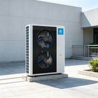 Pompe à chaleur air-eau monobloc JIADA EVI DC Inverter 22KW R290 A+++ à COP élevé, basse température, WIFI, OEM pour chauffage domestique et ECS