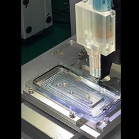 Machine de distribution automatique de colle AB pour iPhone X Xs 11 12 13 Pro max 12mini outils d'installation de cadre d'écran de téléphone
