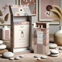 Boîte cadeau personnalisée de luxe en carton rigide pour ensemble de soins de la peau avec séparateurs et fermeture magnétique pour trousse de maquillage Emballage pour la Saint-Valentin