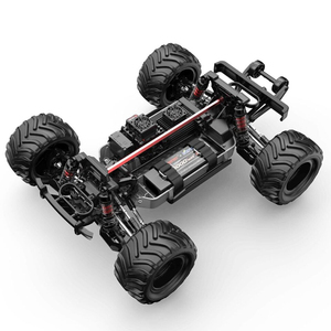รถบังคับวิทยุ MJX Hyper Go 10210 ขนาด <span class=keywords><strong>1</strong></span>/10 ขับเคลื่อน 4 ล้อ แบบ Brushless ความเร็วสูง 80 กม./ชม. มอเตอร์ 3970 2500KV พร้อม ESC 120A IP67 เซอร์โวโลหะ น้ำหนัก 35 กก. แบบพร้อมเล่น (RTR) - Product Image 6