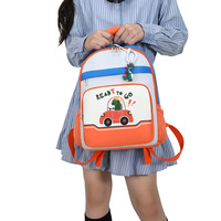 Sac à dos pour enfants de 3 à 6 ans, sac d'école maternelle à motif de dessin animé, mignon, léger, en tissu Oxford, en nylon, avec coussin d'air