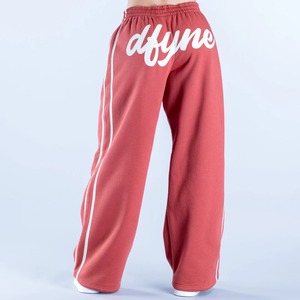 <span class=keywords><strong>Pantaloni</strong></span> Jogger da <span class=keywords><strong>Donna</strong></span> <span class=keywords><strong>in</strong></span> Pile <span class=keywords><strong>con</strong></span> <span class=keywords><strong>Vita</strong></span> Media, Gamba Larga, <span class=keywords><strong>Elastico</strong></span> Personalizzato e Cordoncino Interno - Product Image 2