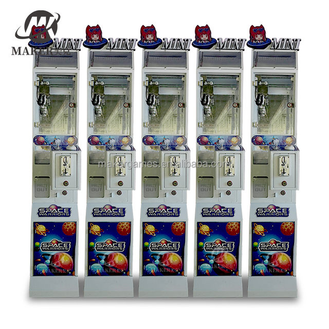 Factory Wholesale Coin Operated Candy Vending Machine Mini Claw Machine With Coin Acceptor for Sale Claw Game Machine