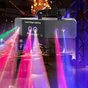 Nueva luz láser de ensueño luces de fiesta activadas por sonido estroboscópico con Control remoto DJ Disco Party lámpara de proyección lámpara de ambiente - Product Image 3