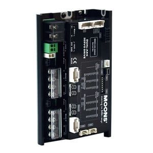 ชุดมอเตอร์ไดรฟ์แรงดันต่ำ MOONS MBDV ซีรีส์ 24V 48V 3000rpm ขนาดกะทัดรัด ดีไซน์แกนคู่ 100W 1500W 0.32NM 4.77NM - Product Image 3