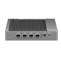 Prix pas cher Barebone 4 Gigabit Lan Opnsense J1900 petit robuste sans ventilateur Ddr3 Ubuntu Micro Nano Pfsense Mini Pc industriel