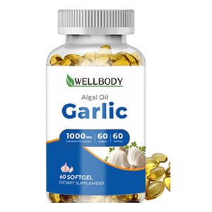 WELLBODY OEM/ODM Private Label Factory Supply Halal Natürliches Bio-Knoblauch öl Softgel Body System <span class=keywords><strong>Supplement</strong></span> Diät für Erwachsene - Product Image 1