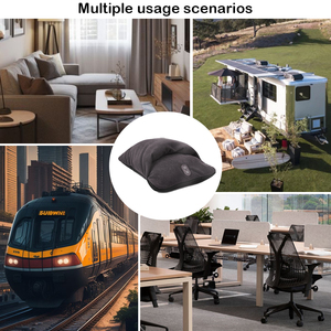 Calentador de pies de seguridad con vibración de calor calmante portátil, máquina de masaje, calentador eléctrico de terapia de pies para oficina y hogar - Product Image 5