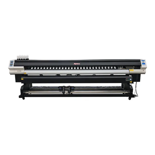 professional multifunctional inkjet printer plotter Mycolor serial M3200-2 head+i3200E1*2 wide 320cm print width