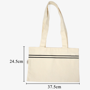 กระเป๋าผ้าแคนวาสแบบกำหนดเองได้ ใช้ซ้ำได้ กระเป๋าโท้ท กระเป๋าช้อปปิ้ง กระเป๋าโท้ทพิมพ์โลโก้ผ้าฝ้าย กระเป๋าช้อปปิ้ง - Product Image 2