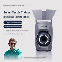 Robot de Entrenamiento de Tenis Lumistar Tero Smart AI Profesional, Portátil y Ligero, con 4 Horas de Duración de Batería, para Interiores y Exteriores, con Más de 100 Pelotas