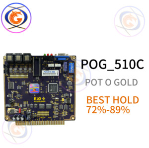 GAMEXI ELG_<span class=keywords><strong>POG</strong></span> 510C Pot O Gold T340 Mini Table de Jeu à Écran Tactile avec Prise US 110/220V Construction en Métal et Acrylique - Product Image 4