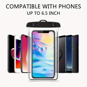 Accessoires imperméables de téléphone de sac sec de téléphone <span class=keywords><strong>portable</strong></span> de silicone bon marché promotionnel de grande qualité - Product Image 4