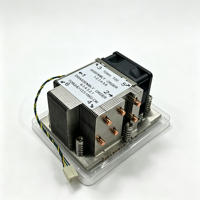 Dissipateur thermique pour processeur de serveur 250W pour AMD SP5 2US22 Socket 6, 6 caloducs en cuivre, base en aluminium, ailettes en aluminium, radiateur de refroidissement pour serveur