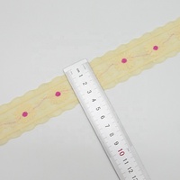 Motif floral tissu dentelle ruban élastique artisanat bilatéral brodé Net dentelle garniture pour bricolage couture vêtements accessoires