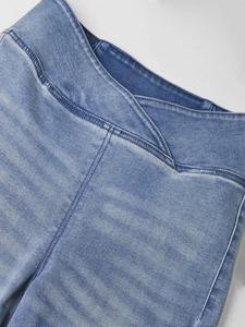 High <b>Waist</b> Skinny <b>Elastic</b> Straight <b>Jeans</b> Women Hip-Lifting Slimming Casual Breathable Summer Vintage Full-Length Denim - Product Image 2