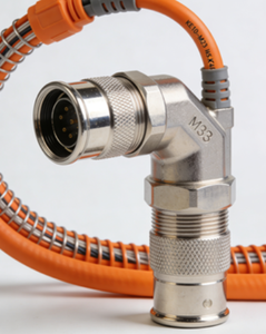รุ่นใหม่และเป็นของแท้ KEBA KE10-R-M23-W45-KF041D ตัวเชื่อมต่อแบบเกลียวล็อค - Product Image 4