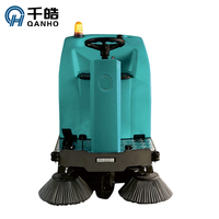 Nouvelle balayeuse électrique automatique pour extérieur, largeur de balayage 1200 mm, alimentée par batterie, pour trottoirs et ateliers