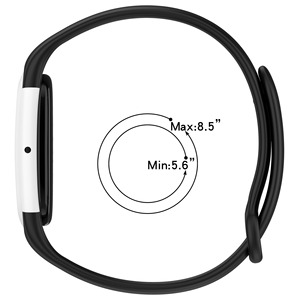 BEEFLYPOWER Correa de Repuesto Deportiva Ajustable de Silicona Suave de Una Pieza Resistente al Sudor para Reloj Google <span class=keywords><strong>Fitbit</strong></span> Air - Product Image 5